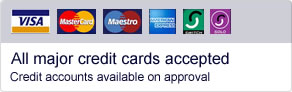 credit cards accepted